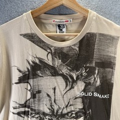 Uniqlo Metal Gear Solid 25th Anniversary Big Solid Snake Graphic Tee Shirt XL