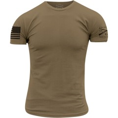 Grunt Style Army – Basic Back Logo T-Shirt – Tan 499