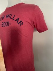 PETER MILLAR NEW MEN’S RED T-SHIRT SIZE S