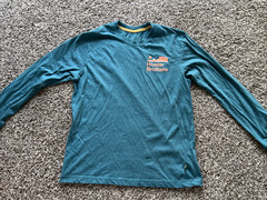 Howler Brothers Shirt Mens Medium Green Heed the Call Long Sleeve