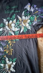 Vtg Nature Yosemite National Park 90s wild flowers AOP mens L
