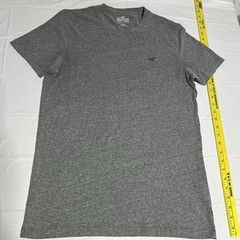 Hollister Must Have Collection T-shirt Men M Gray Logo