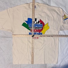 Vintage 1997 Birmingham Automobile Dealers Racing Easy Care Tshirt – 2XL