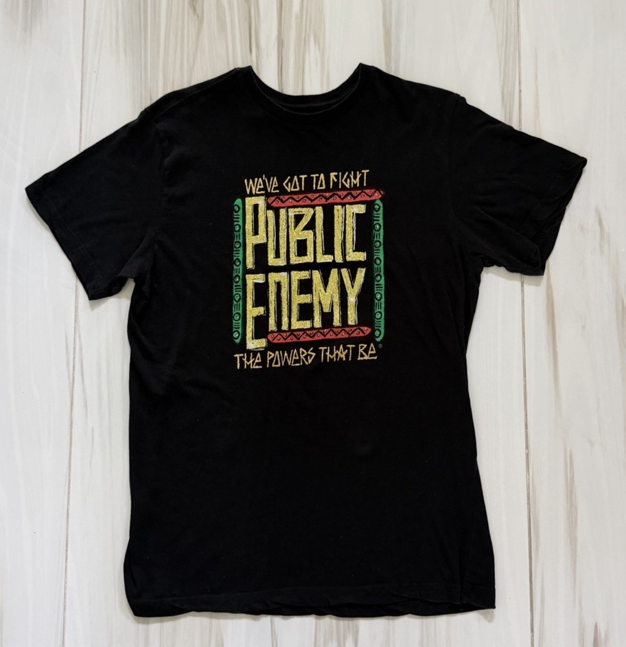 Public Enemy Graphic Tee Size M