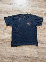 Obey Co. Nautical Flag Graphic Tee Black Size Large