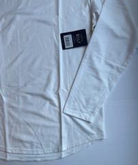 NWT BYLT Premium Basics Drop-Cut BYLT Blend Long Sleeve White Men’s XL