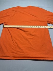 Mighty Bobcat Orange Long Sleeve T-Shirt Size XL
