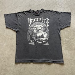 Vintage 90s Fashion Victim Vampire Shirt Size XL Faded Black 1994 Tim Bradstreet