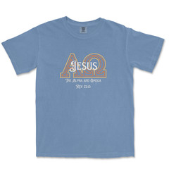 The Alpha and Omega Shirt Christian Shirts for Men Graphic Jesus Shirts For Men
