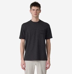 Rapha Logo Pocket T-Shirt Men’s Size M Charcoal Marl Black Grey Short Sleeve Top