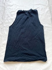 Valkyrie band t shirt black blue mountain troll sleeveless adult Small cut off