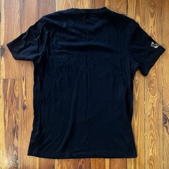 ZARA Man Black Beaded Sequin Snake Crown Embroidered T-Shirt Size M