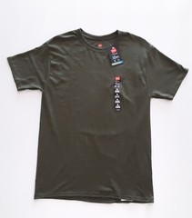 Hanes Mens Ultimate X-Temp T-Shirt Size S Crew Neck Short Sleeve Heather Green