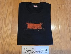 NEW SUPREME RALPH STEADMAN BOX LOGO BLACK RED TEE SHIRT SIZE SMALL SS22 RARE