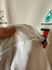 Mersedes-Benz AMG T-Shirt Size XXL White Motosport Petronas F1 Team