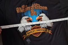 vintage 3d emblem harley davidson t shirt