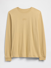 $35 GAP Everyday Soft Relaxed Logo Men’s Cotton T-Shirt Size M Yellow NWT