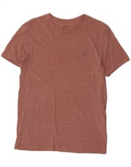 ALL SAINTS Mens T-Shirt Top Small Pink Polyamide DL31