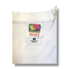 Vintage “Accent On Health” Graphic Fruit of the Loom White T-Shirt Men’s L
