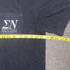 Sigma Nu Fraternity Kobe Bryant #24 LA Lakers Tribute T Shirt Mens Large Black L