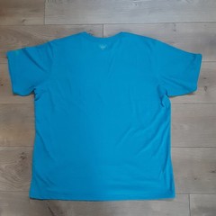 Columbia PFG T-Shirt Men’s Large Blue Wild Cast Pocket Short Sleeve New