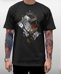 Streetwise Gracias Graphic T-Shirt Black M-L-XL-2XL-3XL-4XL-5XL
