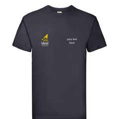 T-shirt Gas Safe Ideal Heating Plumber Work Wear – Customised With Your text
