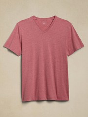 Banana Republic Mens Vee Short Sleeve V Neck Premium Wash T-Shirts S-XXL, Choice