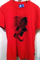 ADIDAS SHIRT ANTHROPOMORPHIC FURRY HYPE BEAST HIPSTER FOREST FRESH BOOMBOX BEATS