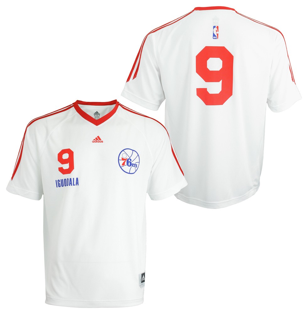 Adidas NBA Men’s Philadelphia 76ers Andre Iguodala #9 Shooting Shirt