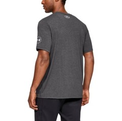 Under Armour Men’s UA Freedom Big Flag USA T-Shirt, Graphite, Sz. Small
