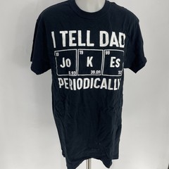 I Tell Dad Jokes Periodically T-Shirt Gift Funny Father’s Day Fun Gag Gift Sz M
