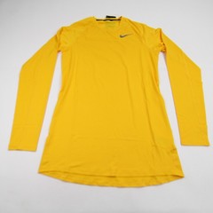 Nike Pro Long Sleeve Shirt Men’s Gold New with Tags MT