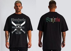 BRUJERIA EXTREME METAL BAND BLACK T SHIRTS FRONT AND BACK PRINT