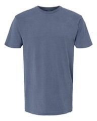 Bulk Lot 6 M&O Vintage Garment-Dyed Ring Spun Blank T-shirts – Blue Jean – XXL