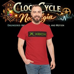 2001 Original Xbox Logo T-Shirt – Retro 128-Bit Gaming Graphic Tee – Classic