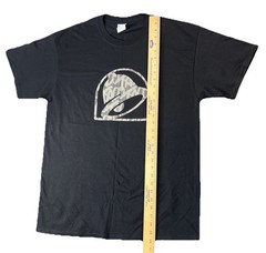 Taco Bell Graphic T Shirt Men’s Large Black Logo Print Crewneck Employee Uniform