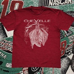 Chevelle Bat Graphic Dark Red T-Shirt – Unisex Rock Band Vtg NH27412