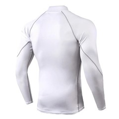 Men Compression Sport T-Shirt Quick Dry Fitness Running Gym Tight Long Sleeve 28