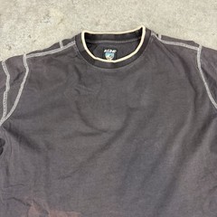 Kuhl T Shirt Mens Medium Gray Outdoors Stretch Flaws Preowned