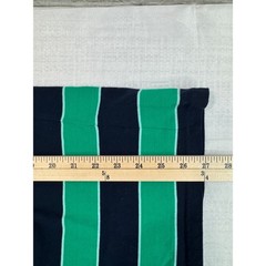 Civil Regime T-Shirt Mens Medium Green Navy Striped Phoenix Graphic Excellent