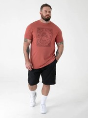 D555 Duke Big Mens Printed T-Shirt Florida Print 2XL 3XL 4XL 5XL 6XL-8XL 601903