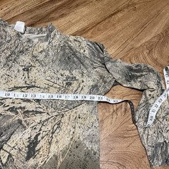 Vintage Mossy Oak Tshirt Men Size Large Hunting 3D Brush Camouflage Hunt Pocket