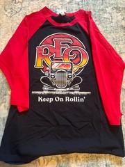 REO Speedwagon 2024 Concert Tour Baseball T-Shirt Size Medium