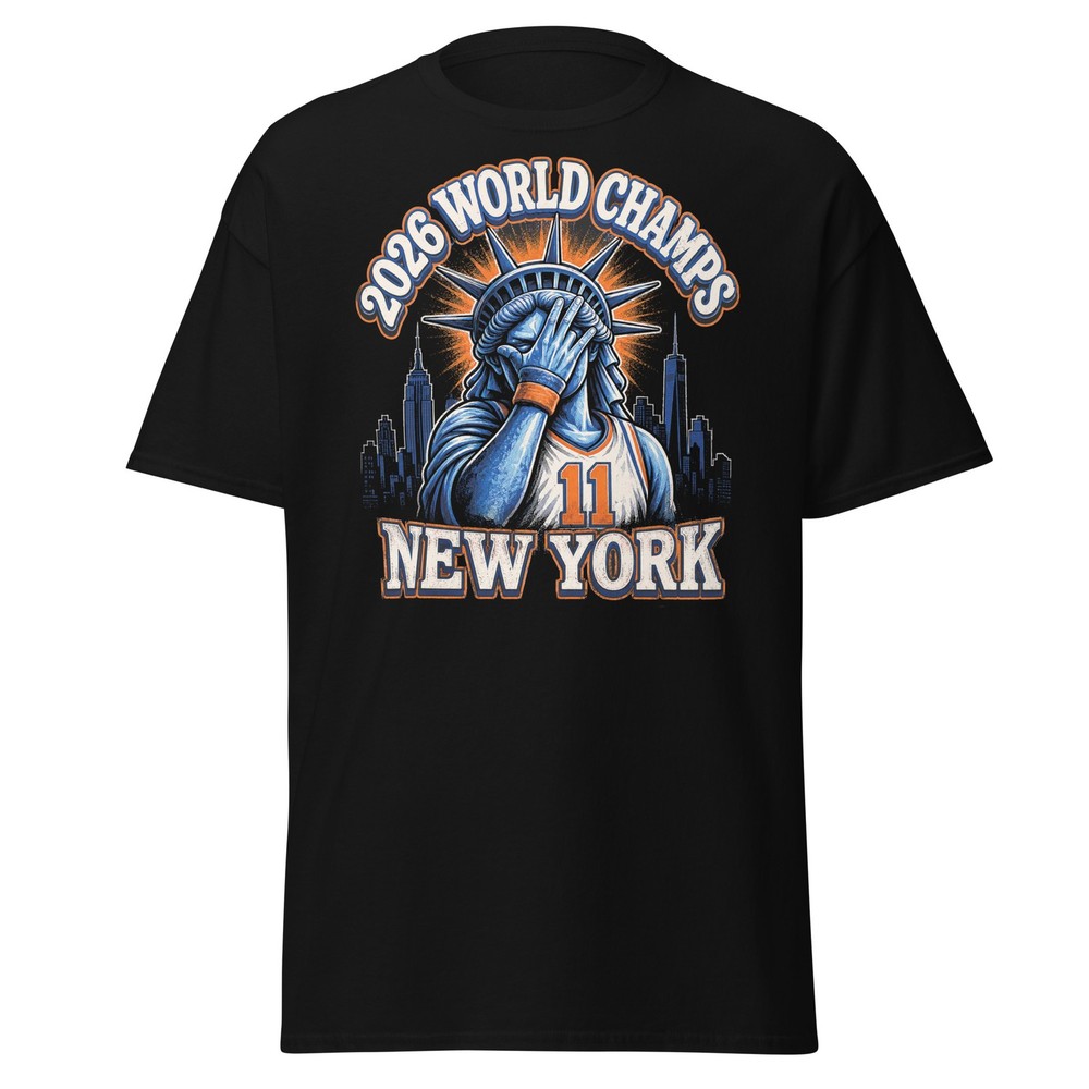 New York World Champs Shirt 2026 NY Basketball Brunson Tee