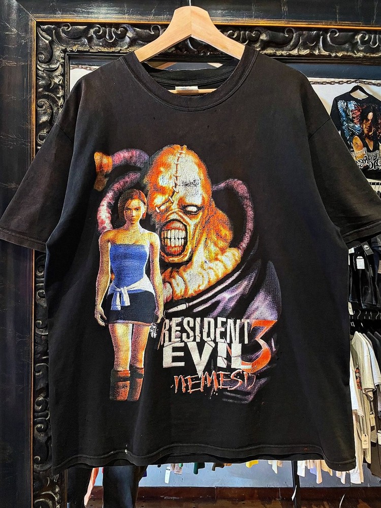 90s Resident Evil 3 “Nemesis” Mexican Short Sleeve T shirt S-5XL NH27942
