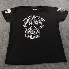 We The People Holsters Mens T-Shirt Large Black Gun Skull Rifle Patriotic Tee
