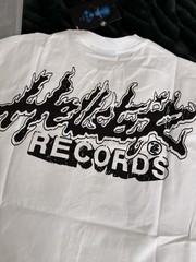 Hellstar Records Heaven and Hell White Cotton Graphic Tee Crew Neck Men’s M