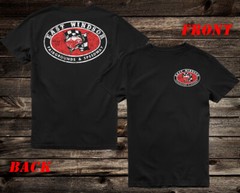 Hot Rod Tee T Shirt Drag Race Racing Front & Back East Windsor Speedway Track