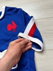 France Rugby Jersey Le Coq Sportif Altrad Shirt Blue⁠ Graphic Tee size S